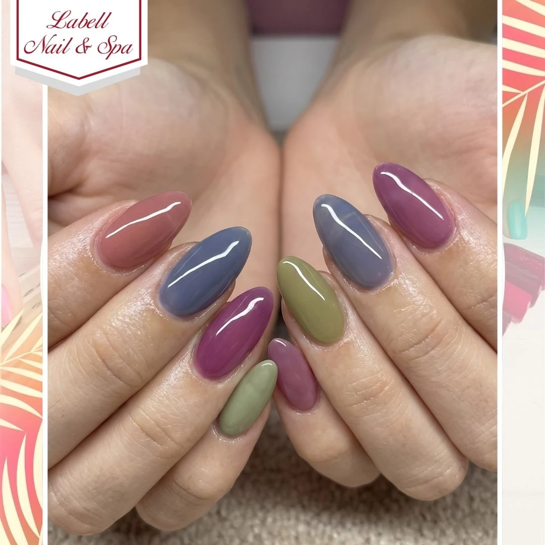 Ladies nails art